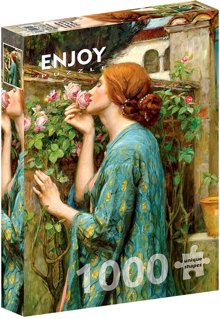 Puzzle Enjoy John William Waterhouse Dusza róży 68 x 48 cm 1000 elementów (5949194013869) - obraz 1