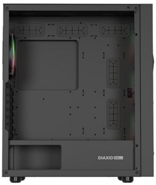 Obudowa Natec Genesis Diaxid 605 ARGB Black (NPC-2172) - obraz 3