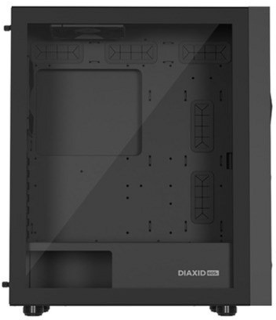 Obudowa Natec Genesis Diaxid 605F Black (NPC-2046) - obraz 2