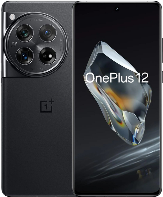 Мобільний телефон OnePlus 12 CPH2581 5G 16/512GB Silky Black (6921815625957) - зображення 1