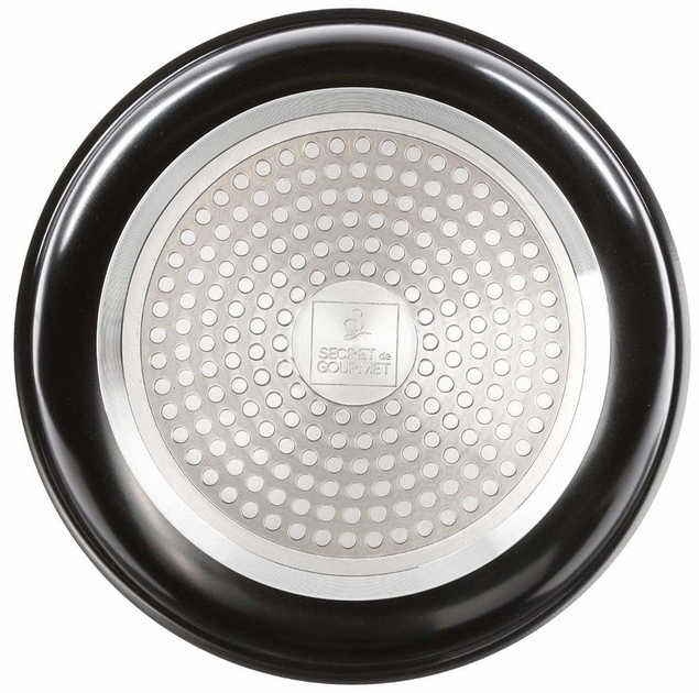 Patelnia 5five Simply Smart z kamienną powłoką i zdejmowaną rączką 20 i 26 cm 2 szt (3560239263166) - obraz 3