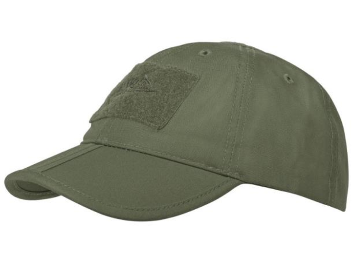 Бейсболка HELIKON-TEX Folding PoliCotton Ripstop Olive Green (CZ-BBF-PR-02) - зображення 1