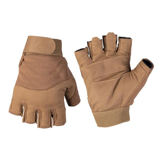 Рукавички MIL-TEC Army Fingerless безпалі Coyote (12538519) - зображення 1