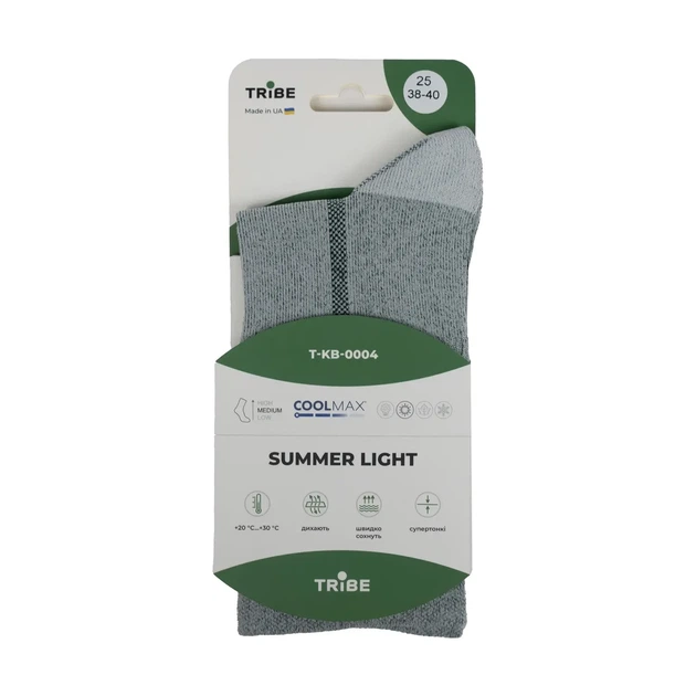Носки літні Tribe Summer Light T-KB-0004-melange, 38/40 (T-KB-0004-melange-38/40) - Фото 7 Носки літні Tribe Summer Light T-KB-0004-melange, 38/40 (T-KB-0004-melange-38/40) - зображення 7