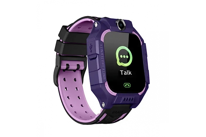 Дитячий смарт-годинник Q19 з камерою прослуховуванням Sim-картою Purple Black (16508) - зображення 5