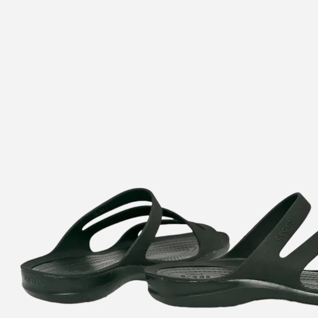 Klapki damskie Crocs Swiftwater Sandal W 203998-60 41 Czarne (887350888447) - obraz 3