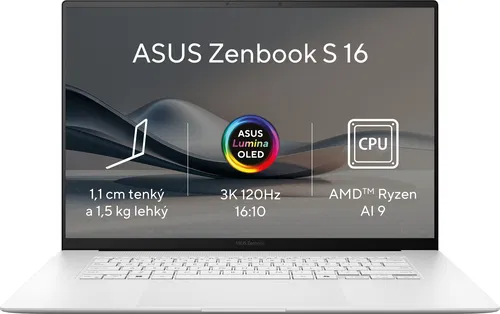 Ноутбук ASUS Zenbook S 16 OLED AMD Ryzen AI 9 HX 370 32Gb/1Tb AMD