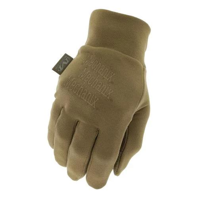 Тактичні рукавички зимові Mechanix "Coldwork™ Base Layer Coyote Gloves" Coyote койот S - зображення 1