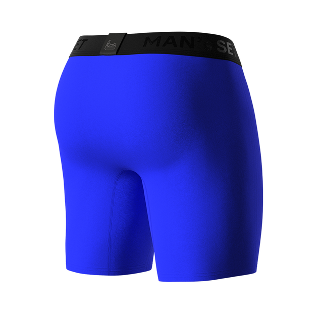 Чоловічі анатомічні боксери Anatomic Long 2.1 Black Series Micromodal, електрик XL BMO140-35 - зображення 5
