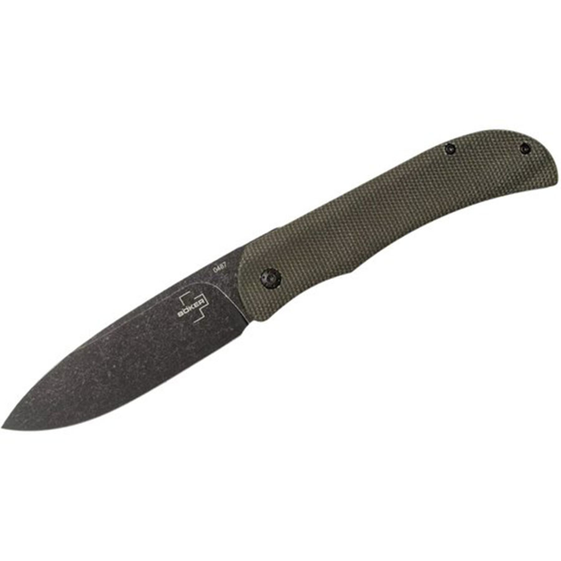 Нож складной Boker Plus Exskelibur I Framelock Micarta Green 01BO359 - изображение 1