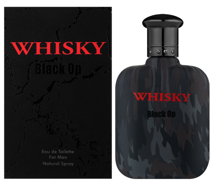 Туалетна вода для чоловіків Evaflor Whisky Black Op 100 мл (3509161106097) - зображення 2