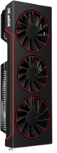 Відеокарта XFX PCI-Ex Radeon RX 7800 Quicksilver Magnetic Air Gaming 16GB GDDR6 (256bit) (2430/19500) (1x HDMI, 3x DisplayPort) (RX-78TMAIRF9) - зображення 3