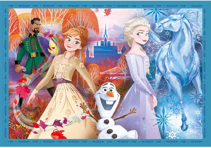 Puzzle Clementoni Frozen 4 w 1 72 elementy 21518 (8005125215188) - obraz 4