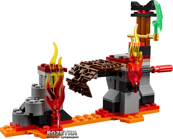 Конструктор LEGO NINJAGO Водопады лавы (70753) – игрушки с
