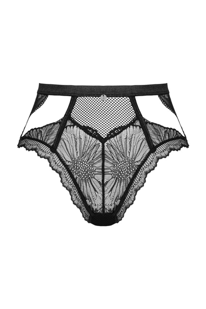 Трусики слип Obsessive 1/2(XS/S) Черный (102073) - изображение 4