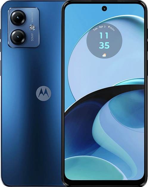 Мобільний телефон Motorola Moto G14 8/256GB Sky Blue (TKOMOTSZA0365) - зображення 1