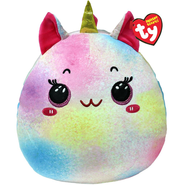 Maskotka TY Squishy Beanies Jednorożec Maisie 30 cm (0008421393770) - obraz 1