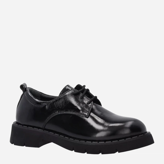 Buty derby damskie VENEZIA H004PABLOBL045 41 Czarne (5906140525357) - obraz 3