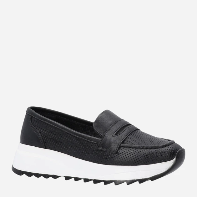 Mokasyny damskie skórzane VENEZIA D006LEBLOBM048 37 Czarne (5906140518496) - obraz 3