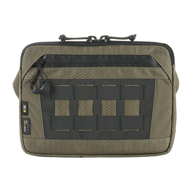 Сумка M-Tac Admin Bag Elite 27,5х20,5х3см Оливковый с черным - изображение 2