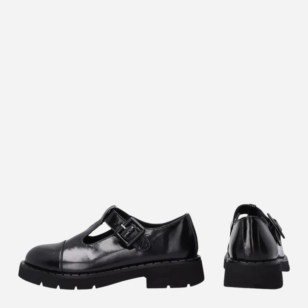Buty Mary Jane damskie skórzane VENEZIA H002PABLOBL045 39 Czarne (5906140525487) - obraz 4