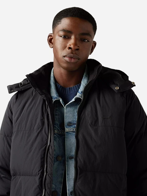 Куртка зимняя короткая мужская Levi's A8557-0000 XXL Черная