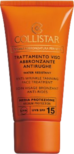 Крем для обличчя Collistar Anti-Wrinkle Tanning SPF 15 50 мл (8015150260367) - зображення 1