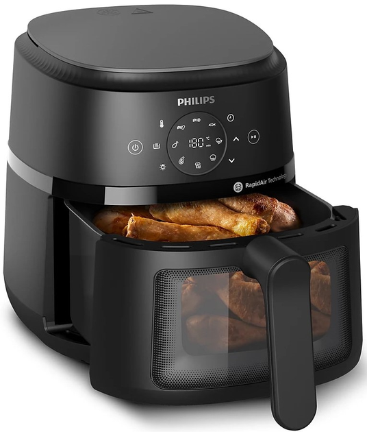 Frytkownica beztłuszczowa Philips Series 2000 NA220/00 (8720389034848) - obraz 3
