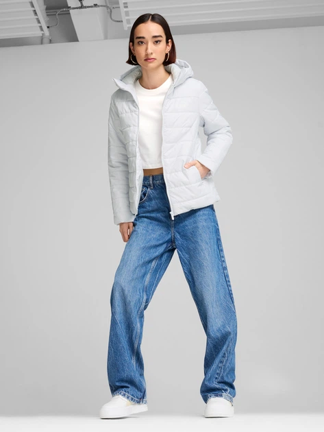 Куртка демісезонна з капюшоном жіноча Puma Ess Padded 84894042 XS