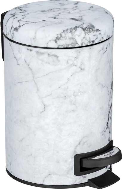 Kosz łazienkowy Wenko Onyx 3 l Biały (4008838257227) - obraz 3