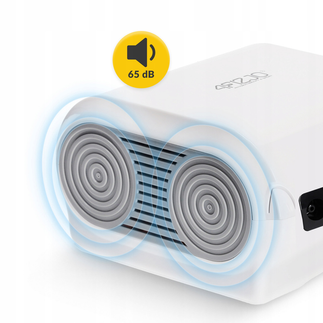 Інгалятор небулайзер 4FIZJO PRO компресорний з дисплеєм P-5905973402033 - зображення 5