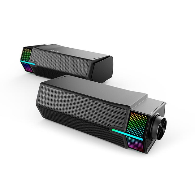 Компьютерная акустика колонка для пк и ноутбука XTRIKE ME SK-604 |5Wx2, RGB| - изображение 3