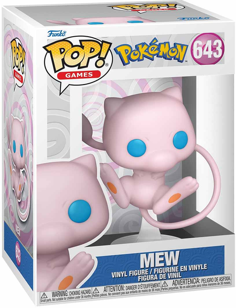 Figurka Funko POP Games: Pokemon - Mew (5908305247180) - obraz 1