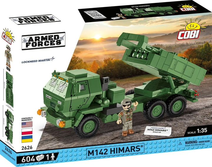 Конструктор Cobi Armed Forces Himars M142 604 деталі (5902251026264) - зображення 1