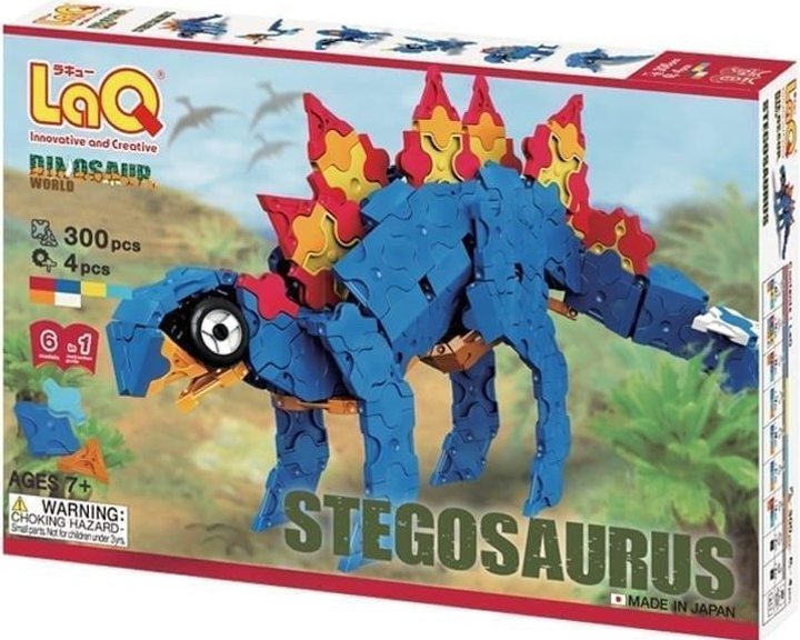 Конструктор LaQ Stegosaurus 304 деталі (4952907003140) - зображення 1