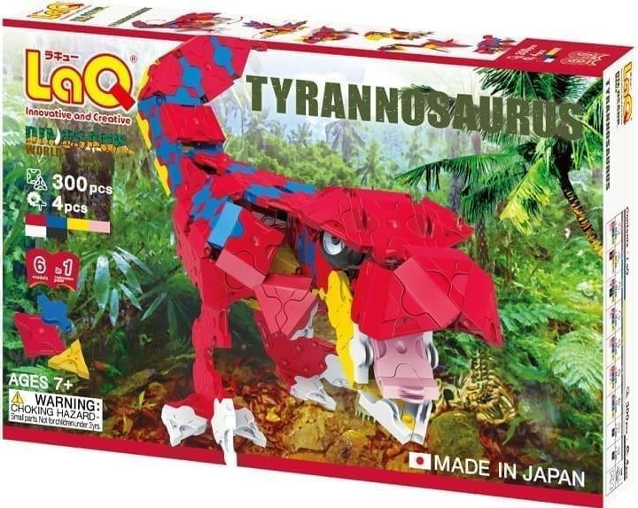 Klocki konstrukcyjne LaQ Tyrannosaurus 304 elementy (4952907005359) - obraz 1