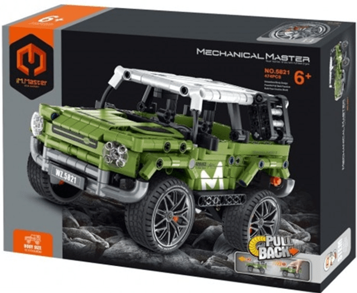 Klocki konstrukcyjne Pro Kids SUV Zielony 474 elementy (6973676040769) - obraz 1