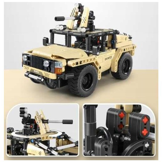 Конструктор Pro Kids RC Військова машина 370 деталей (5903943005536) - зображення 3