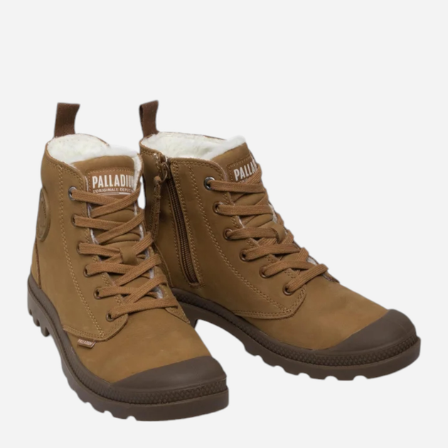 Чоловічі зимові черевики Palladium Pampa Hi Zip Wl 05982-257-M 42.5 (8.5UK) 27.5 см Гірчичні (889423277837) - зображення 3