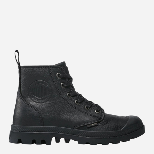 Жіночі черевики високі Palladium Pampa Zip Lth Ess 76888-008-M 38 (5UK) 24 см Чорні (889423301860) - зображення 1