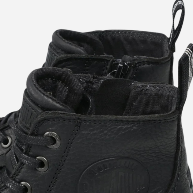 Жіночі черевики високі Palladium Pampa Zip Lth Ess 76888-008-M 37 (4UK) 23 см Чорні (889423301846) - зображення 7
