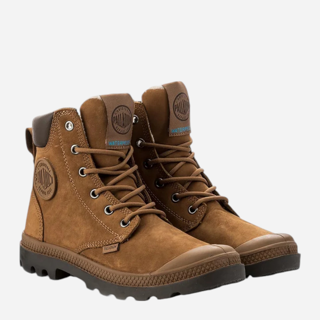 Чоловічі зимові черевики Palladium Pampa Sport Cuff Wps 72992-697-M 44.5 (10UK) 29 см Коричневі (886890513253) - зображення 3