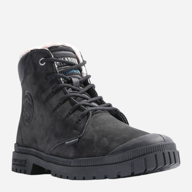 Чоловічі зимові черевики Palladium Sp20 Cuff Lth Wp Wl 79067-008-M 44.5 (10UK) 29 см Чорні (196660259787) - зображення 3