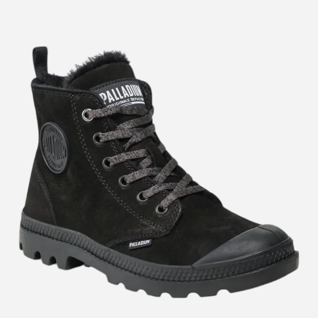 Жіночі зимові черевики високі Palladium Pampa Hi Zip Wl 95982-010-M 37 (4UK) 23 см Чорні (886890788767) - зображення 2