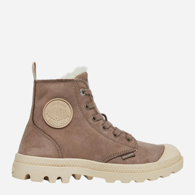 Жіночі зимові черевики високі Palladium Pampa Hi Zip Wl 95982-212-M 40 (6.5UK) 25.5 см Світло-коричневі (196660170068) - зображення 1