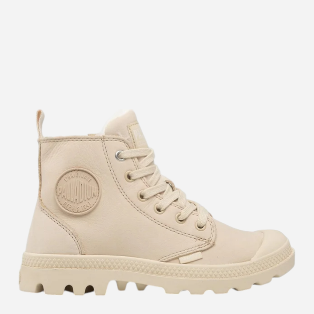 Жіночі зимові черевики високі Palladium Pampa Hi Zip Wl 95982-217-M 37.5 (4.5UK) 23.5 см Бежеві (889423784939) - зображення 1