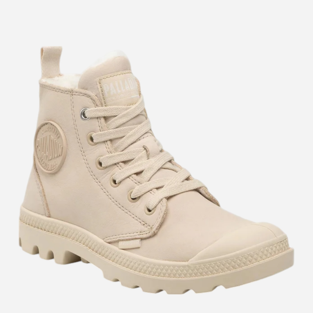 Жіночі зимові черевики високі Palladium Pampa Hi Zip Wl 95982-217-M 37.5 (4.5UK) 23.5 см Бежеві (889423784939) - зображення 2