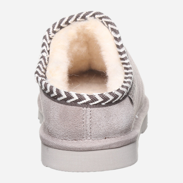 Жіночі сабо утеплені Bearpaw Tabitha 2973W-500 39 (6UK/8US) 25 см Світло-сірі (889918897182) - зображення 5