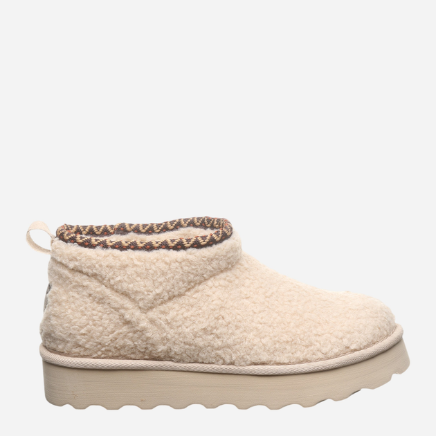 Śniegowce mukluki damskie na platformie Bearpaw Snuggle Daphne Deco 3192W-125 39 (6UK/8US) 25 cm Jasnobeżowe (889918978515) - obraz 1