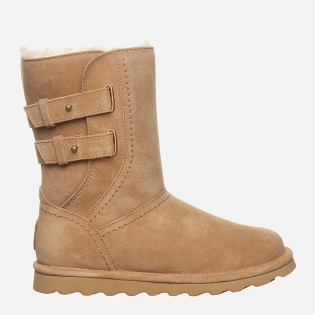 Śniegowce mukluki damskie z futerkiem Bearpaw Aurelia 3124W-243 40 (7UK/9US) 26 cm Jasnobrązowe (889918951068) - obraz 1